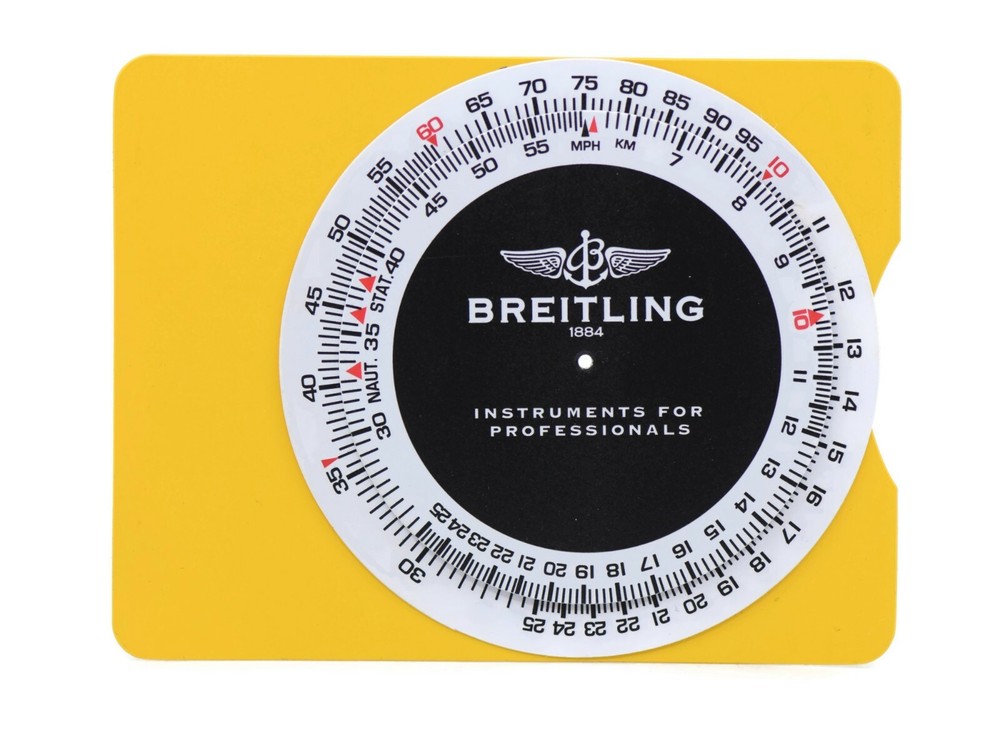 Breitling Bentley Slide Rule Booklet