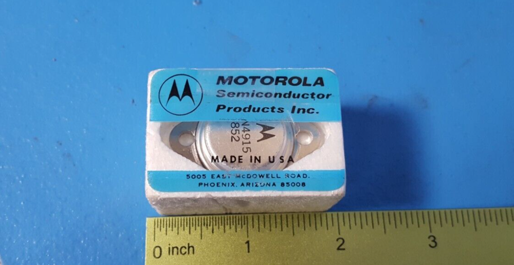TRANSISTOR, 2N4915, MOTOROLA