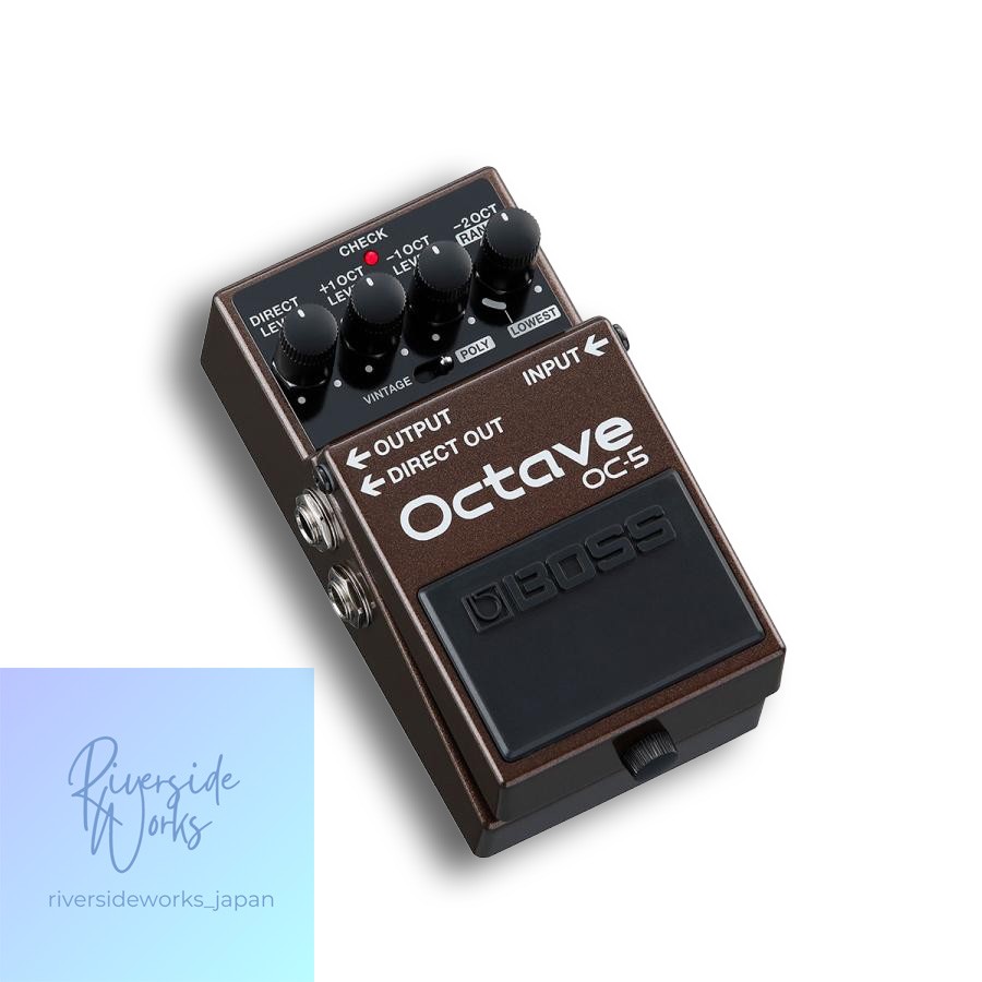 BOSS OC-5 Octave Pedal Limited Patch Cable Offer