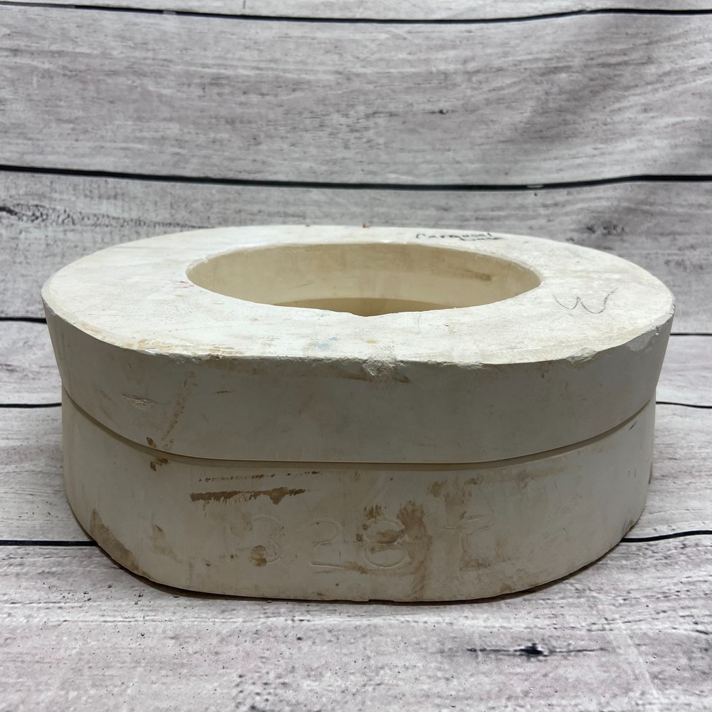 Vintage Unbranded Ceramic Casting Mold Carousel Base #1328