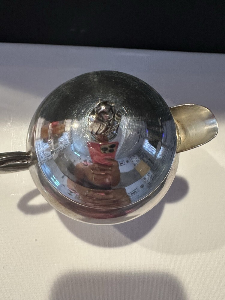 Vintage FB Rogers Silver Co silver plated Footed creamer