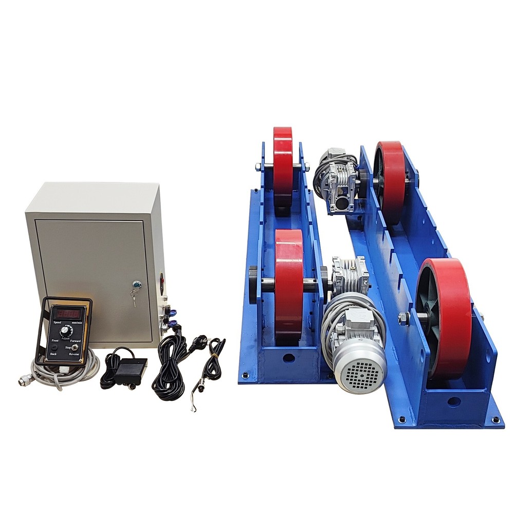 220V 3T Line-Control Double Power Welding Turning Roller Rack Welding Bench