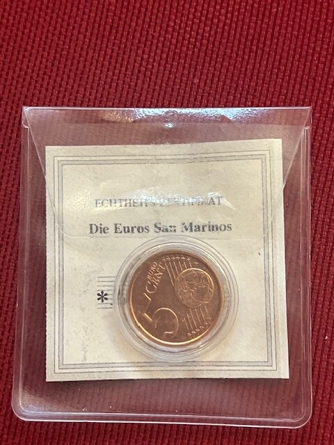 San Marino 5 cent 2006 UNC