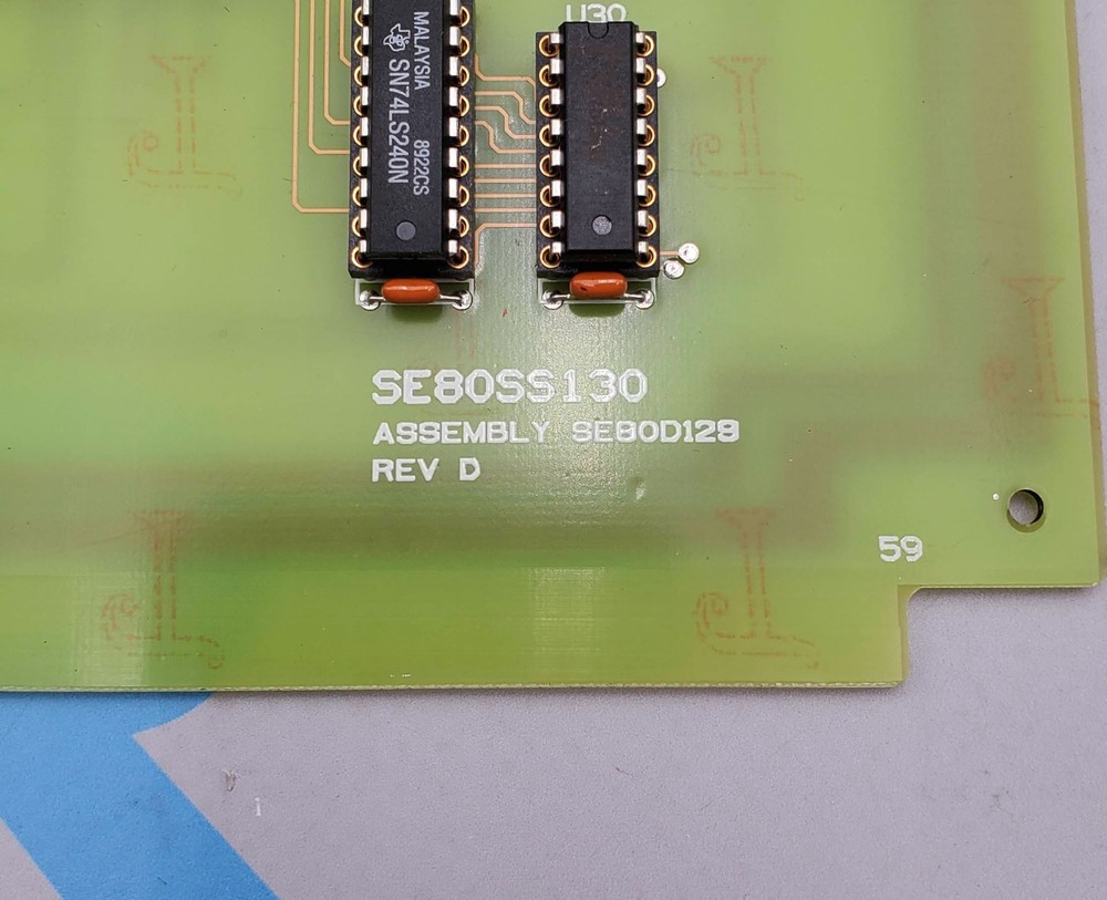 Harris Graphics SE80SS130 Interface Board