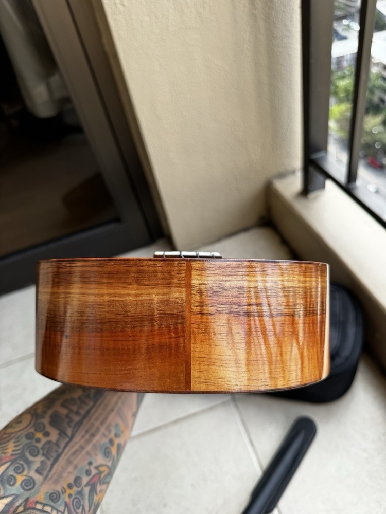 Ana’Ole Solid Koa Concert Ukulele Hand Made