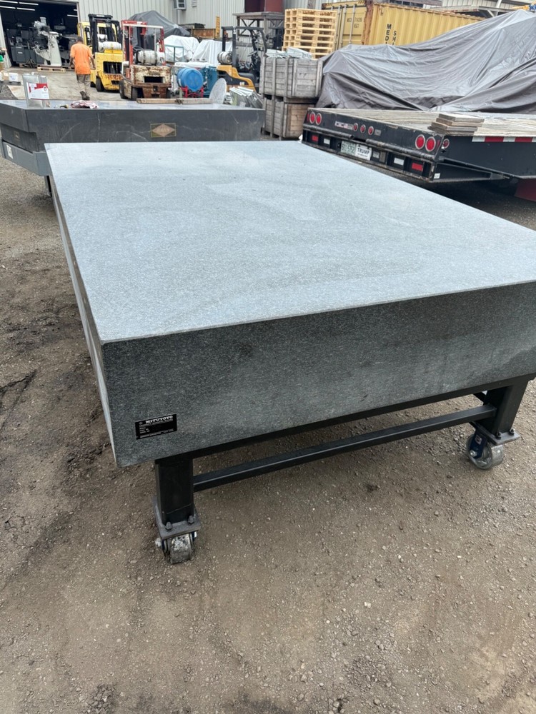 Large Mitutoyo Granite Surface Plate 96"