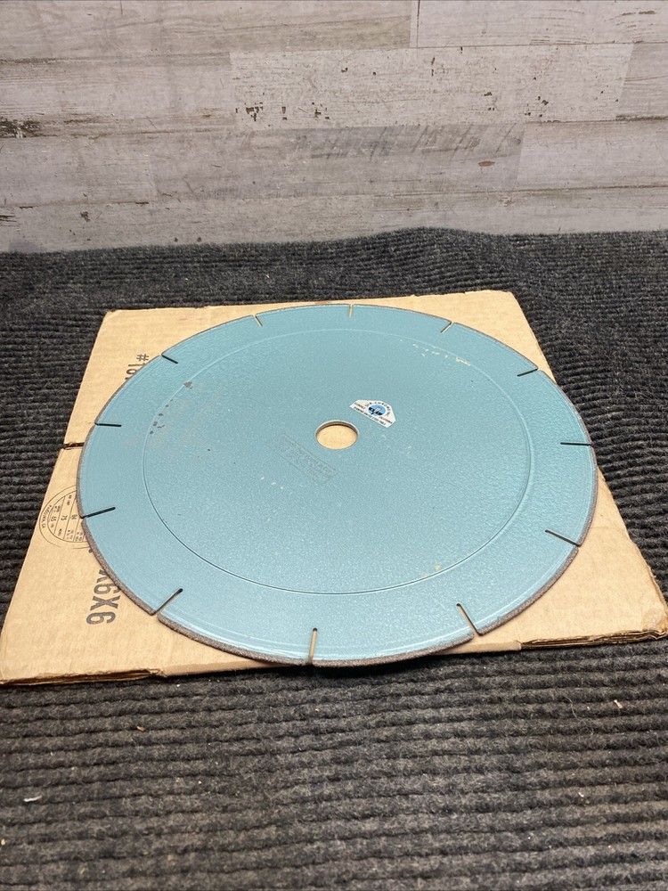 NOS DIA-CHROME Diamond Tip Saw Blade 12"