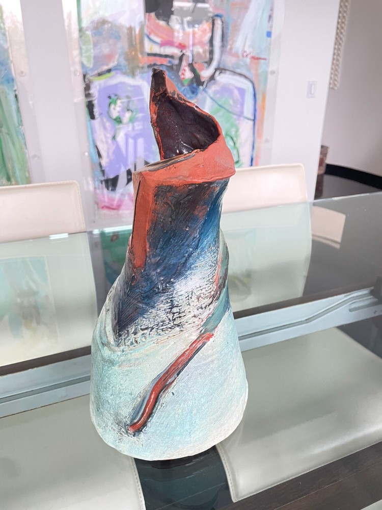 Susan Stephenson ceramic vase.
