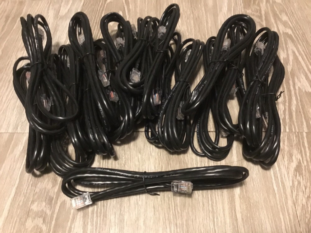 NOS 6 Foot CAT6 Ethernet Network Patch Cable Premium (Black) BB-C6MB-6BLK