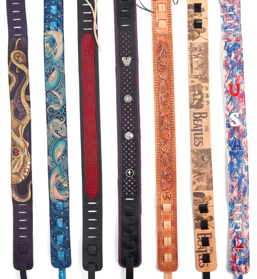 GUITAR STRAP - LEATHER - DIY KIT