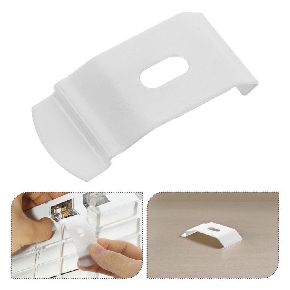 15 Pcs Ceiling Mount Roller Shade Bracket Blinds Top Hardware Accessories Clips