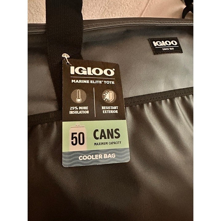 Igloo Marine Elite Tote - Black / Grey