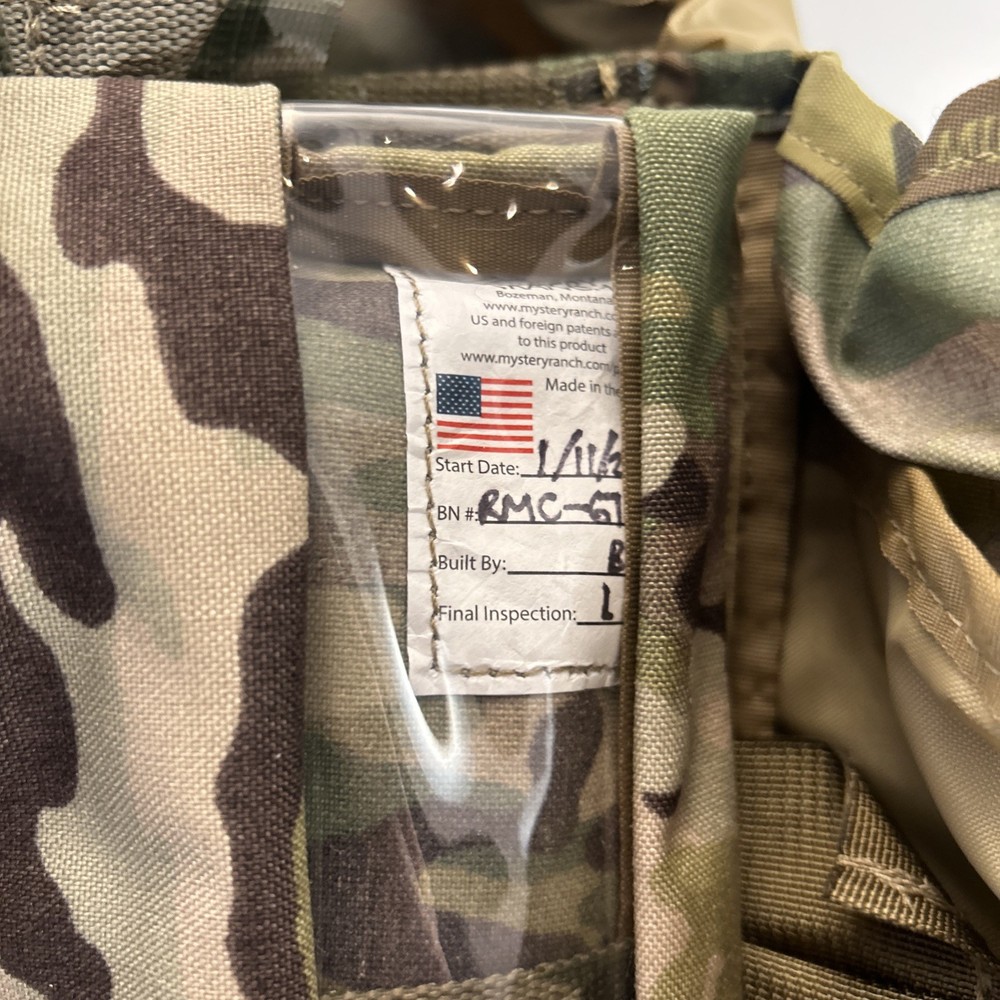 MYSTERY RANCH MULTICAM RATS PACK NEW WITH TAGS - SMALL