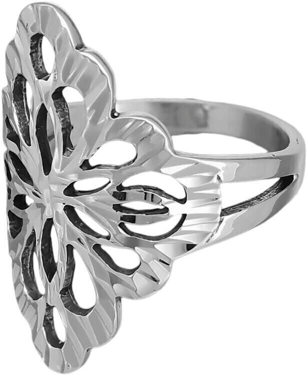 Size 6 - Diamond Cut Damask Ring