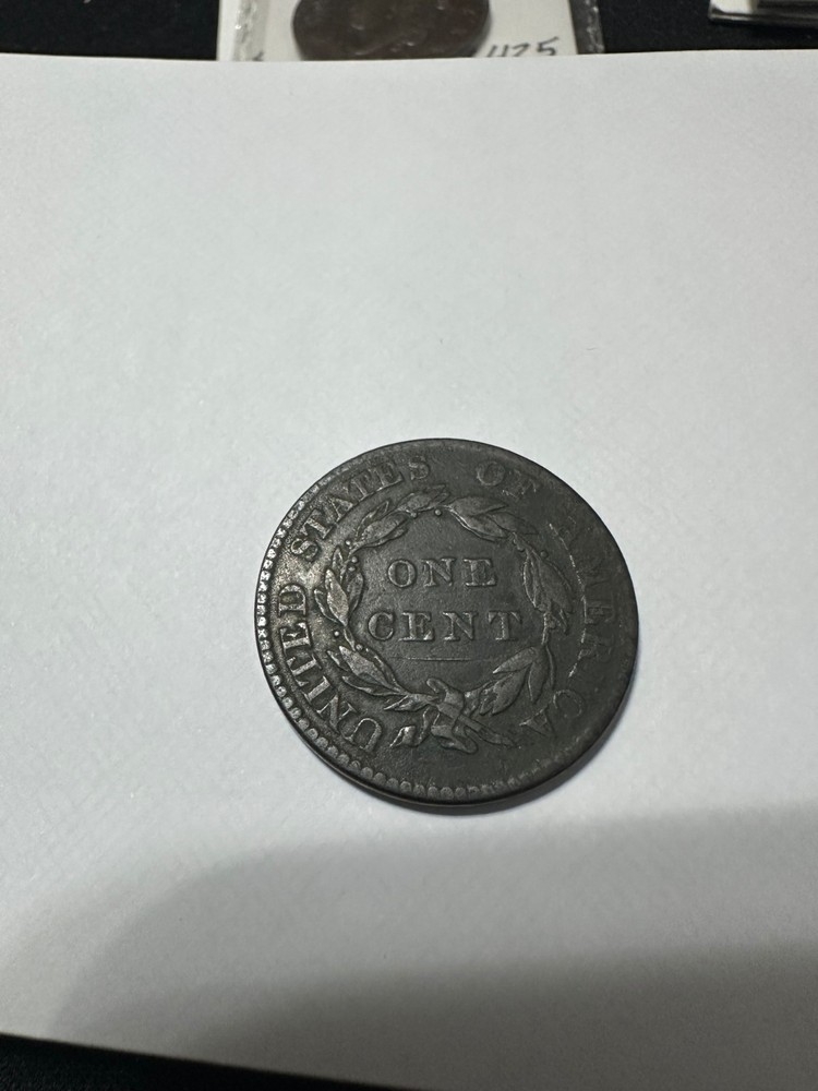 1819 large cent Sm Date VF