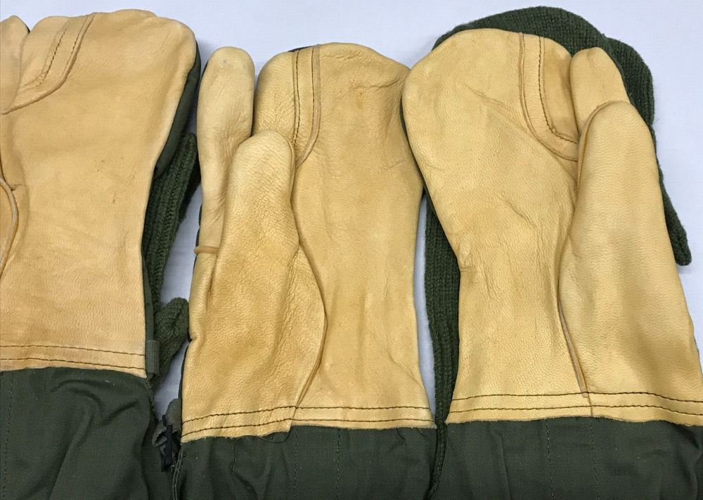 USGI Cold Weather Trigger Finger Mittens M1965 OD NOS