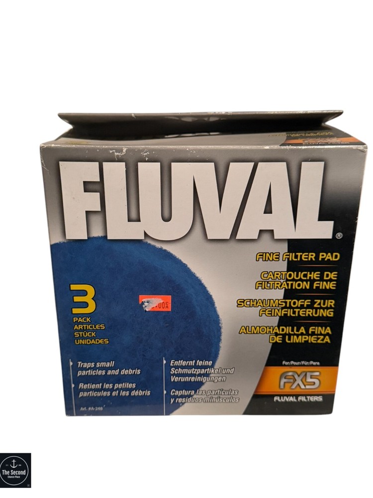 Fluval FX5 Fine Filter Pad 3 Pack