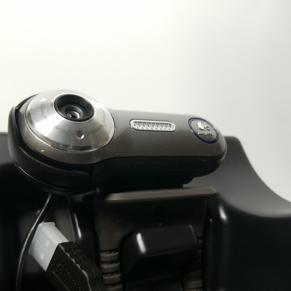 Logitech Quickcam Fusion USB Webcam, Built in Mic, 1.3 Megapixel