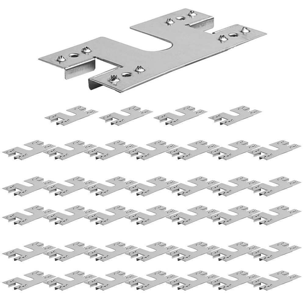 50PCS Solar Panel Grounding Clip Washers for Electrical Fault Protection