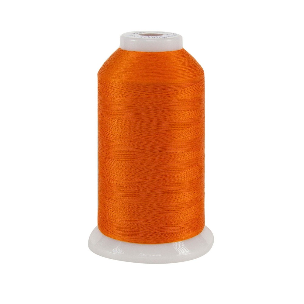 Real Orange Smooth Polyester Sewing Serger Thread #533 3280 Yd Cone Quilts