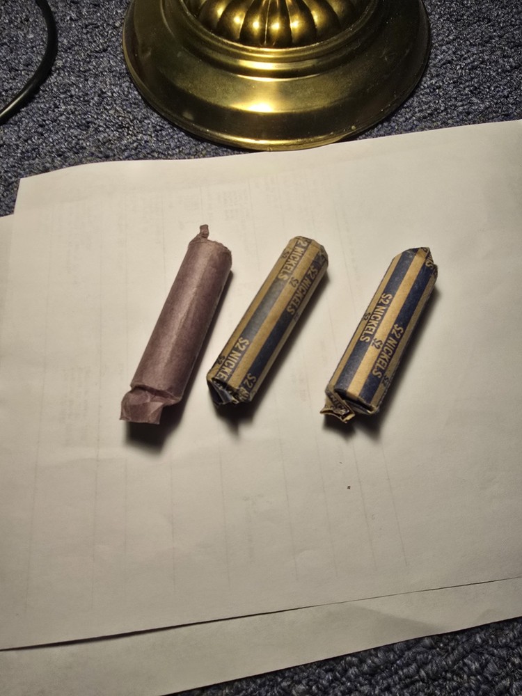 Three Full Roll, Full Dates, Buffalo Nickels