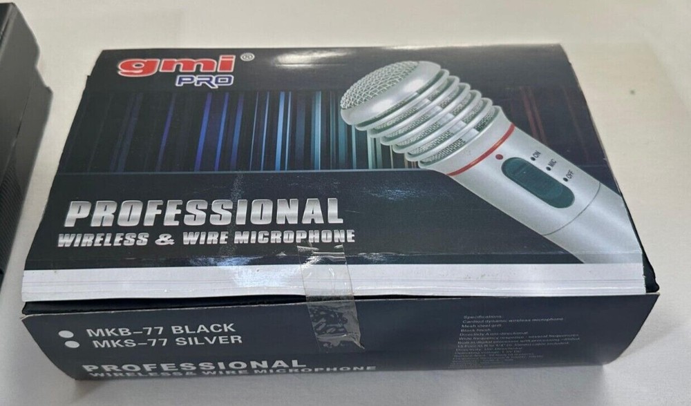Wireless Microphone/Wired GMI MKS77+Digital Receiver