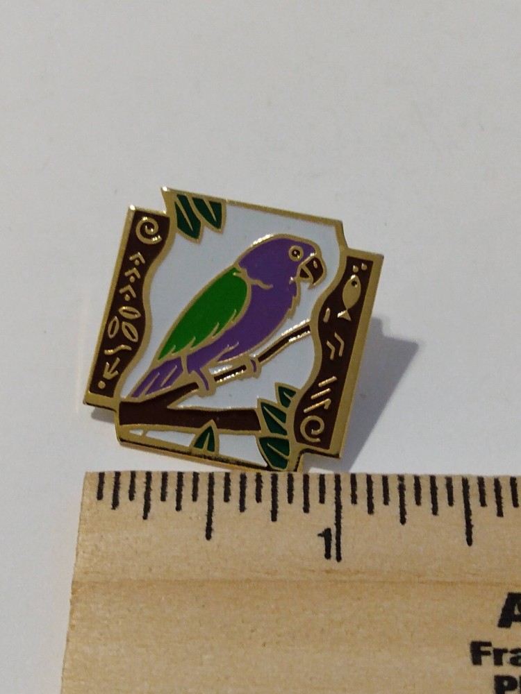 PARROT Bird Multicolor Shopko Tack Lapel Pin