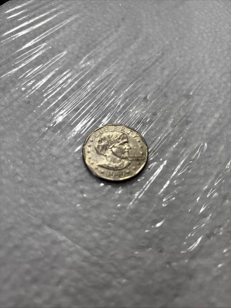 1999 D Mint Mark Susan B Anthony Dollar Coin Circulated