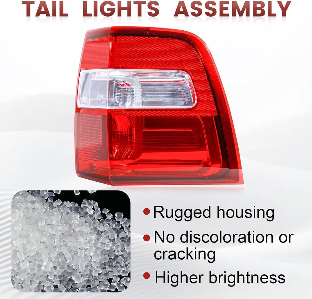 Tail Lights Assembly Compatible with 2007-2017 Ford Expedition,Left Driver Side