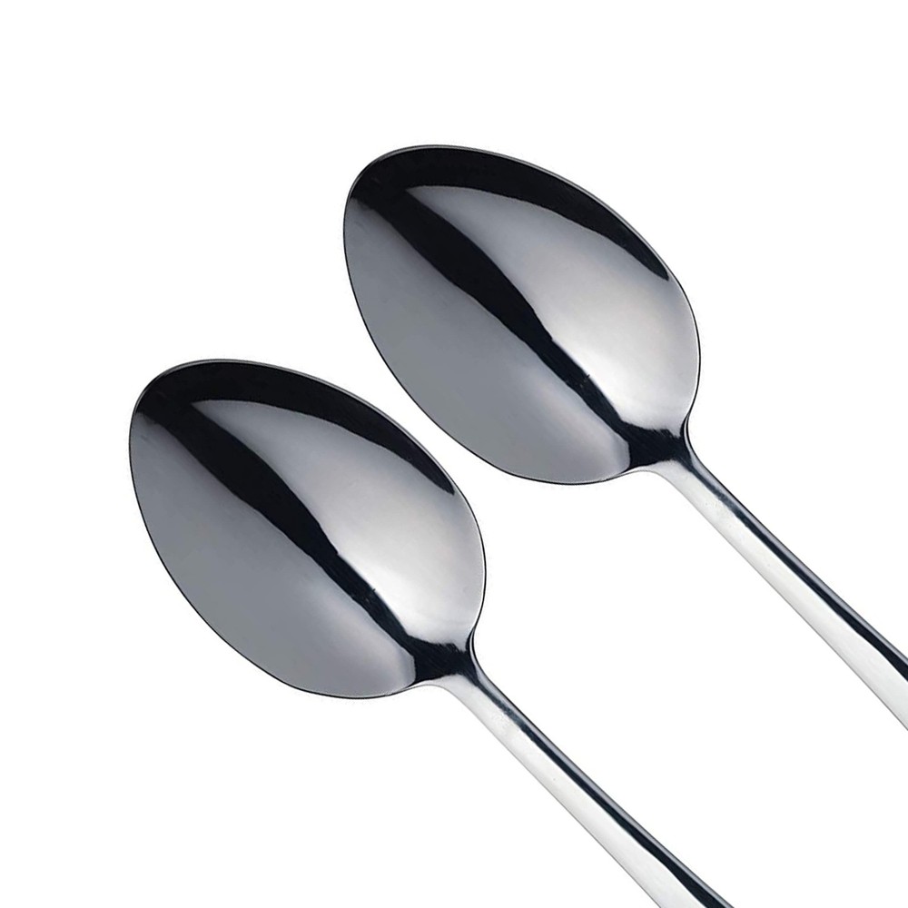 MasterClass Serving Spoons, Stainless Steel, Silver, 23.5 cm