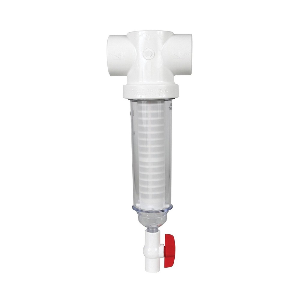 Rusco/Vu-Flow 2" 100 Mesh Spin Down Sediment Filter with Polyester Screen