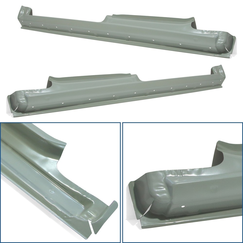 Pair Outer Rocker Panel Driver Passenger Side FOR 2010-2013 Ford Transit Connect