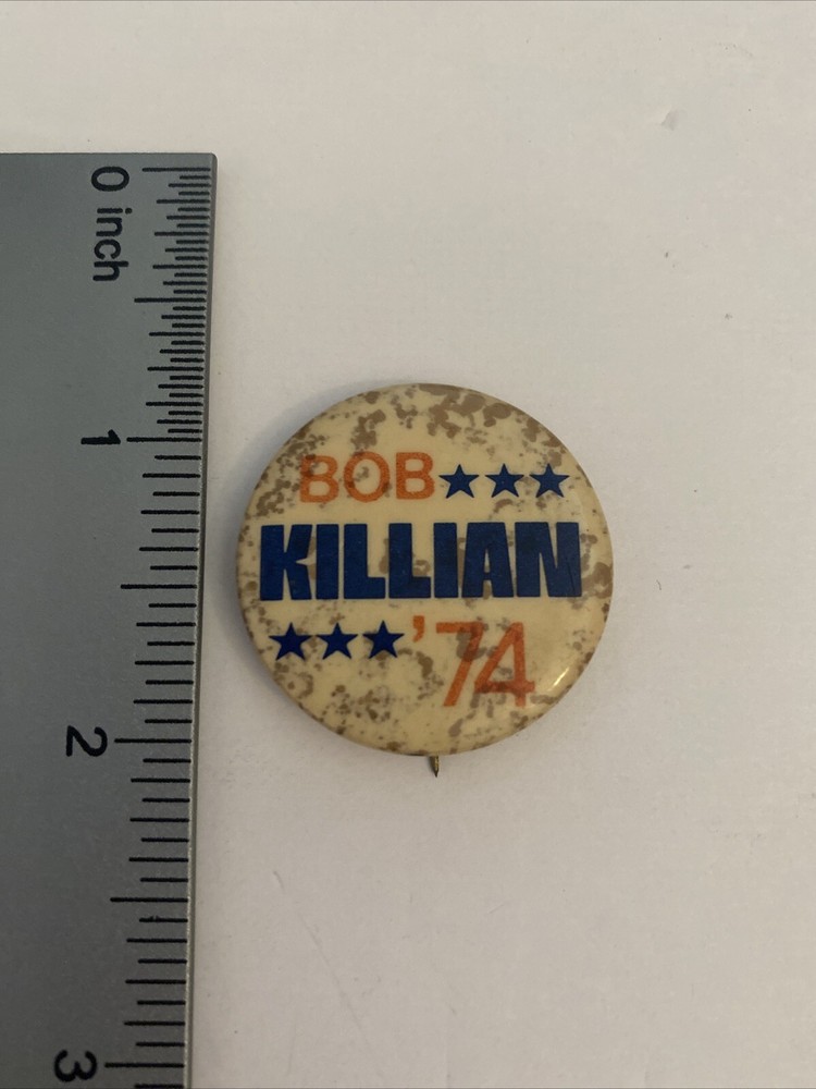 Bob Lillian ‘74 Pin Back Button P9