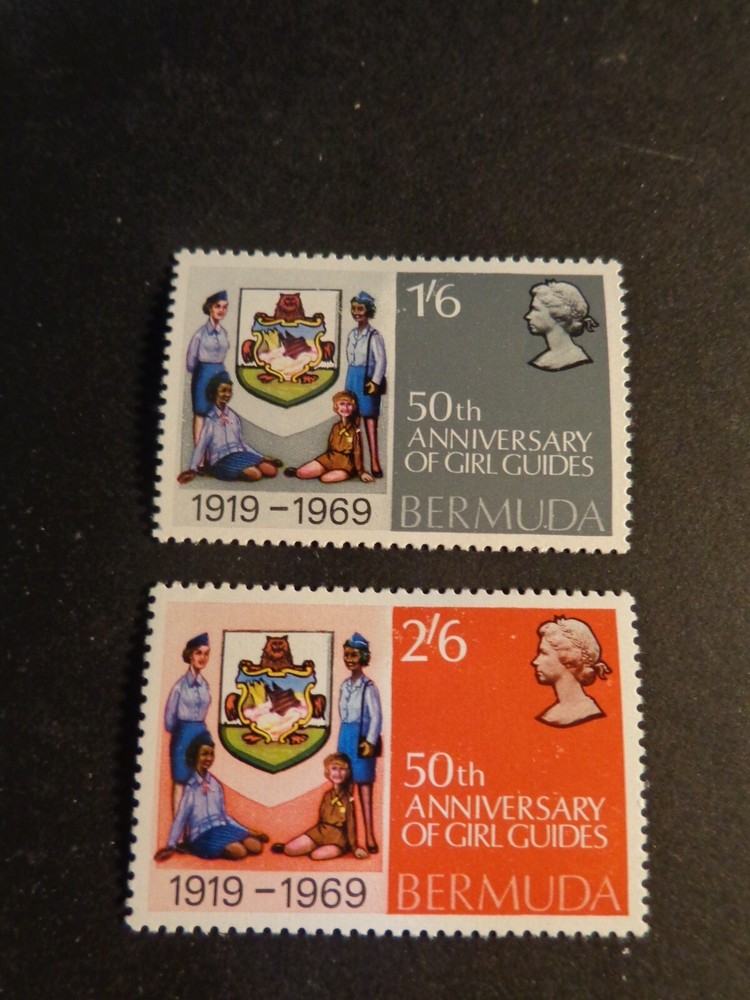 BERMUDA - Sc# 232 & 233 - MLH - 1969 - VF