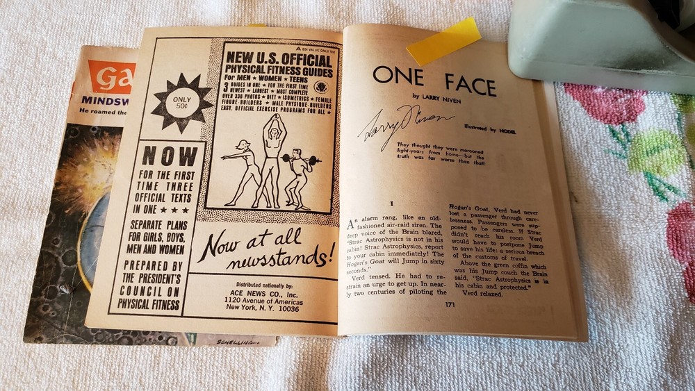 GALAXY MAGAZINE - JUNE, 1965  *SIGNED*  -RH-