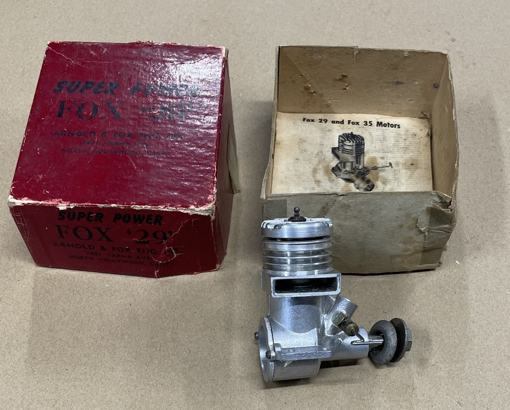 Vintage FOX .29 Model Airplane Engine