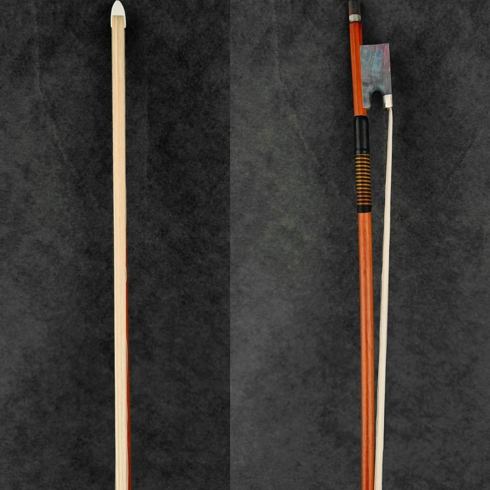 E.SARTORY Copy Pro Master Pernambuco Violin Bow 4/4 Blue Maple Frog Nickle Light