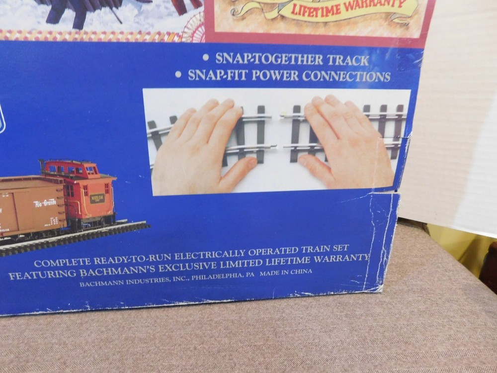 Bachmann Big Haulers Silverton Flyer O - Gauge Train Set