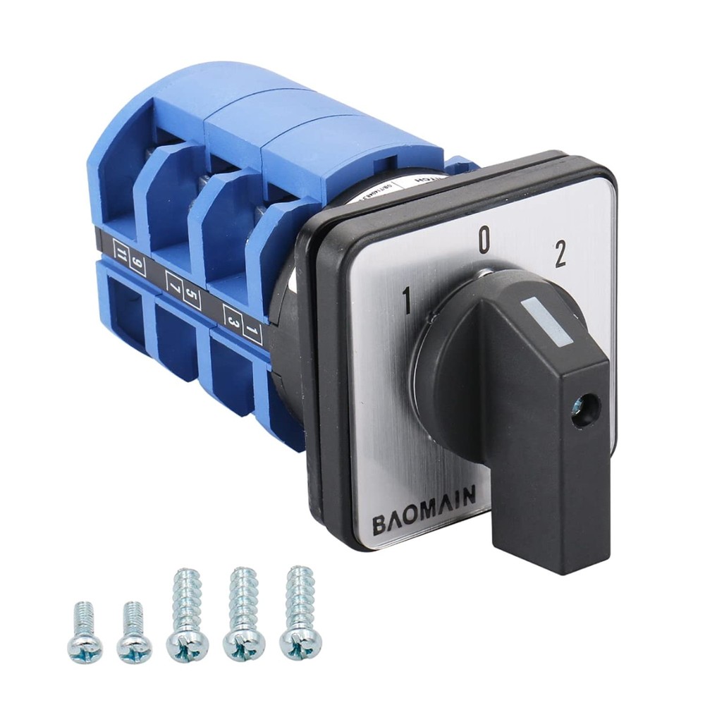 63A 3-Position Rotary Changeover Switch