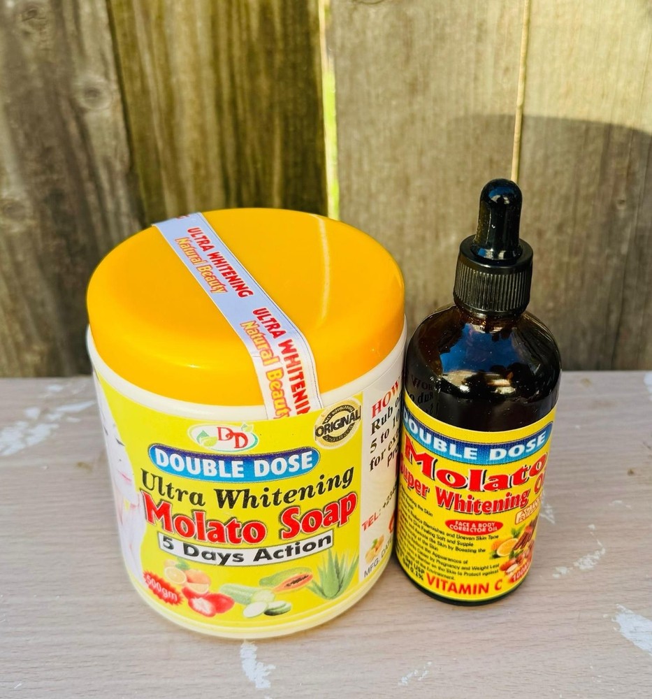 Double Dose Molato Soap And Serum 2 Pieces.