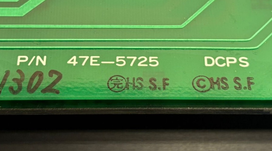 Hitachi SEM Scanning Electron Microscope S-2460N DCPS PCB Board Part 47E-5725