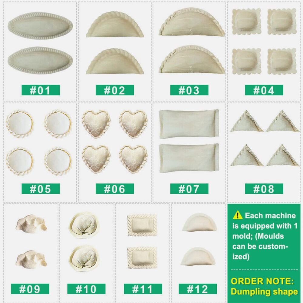 Electric dumpling and spring roll making machine/dumpling making machine