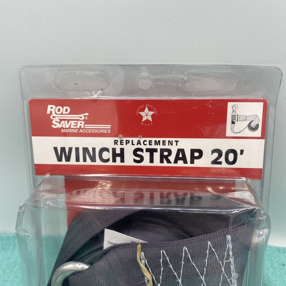 Rod Saver Winch Strap Replacement - 20' Brand New