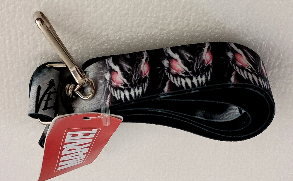 Marvel's Venom Lanyard By Buckle Down Prod. 36" New
