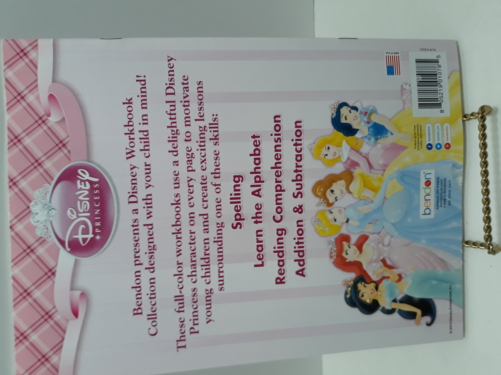 Disney Learning Workbook-Reading Comprehension