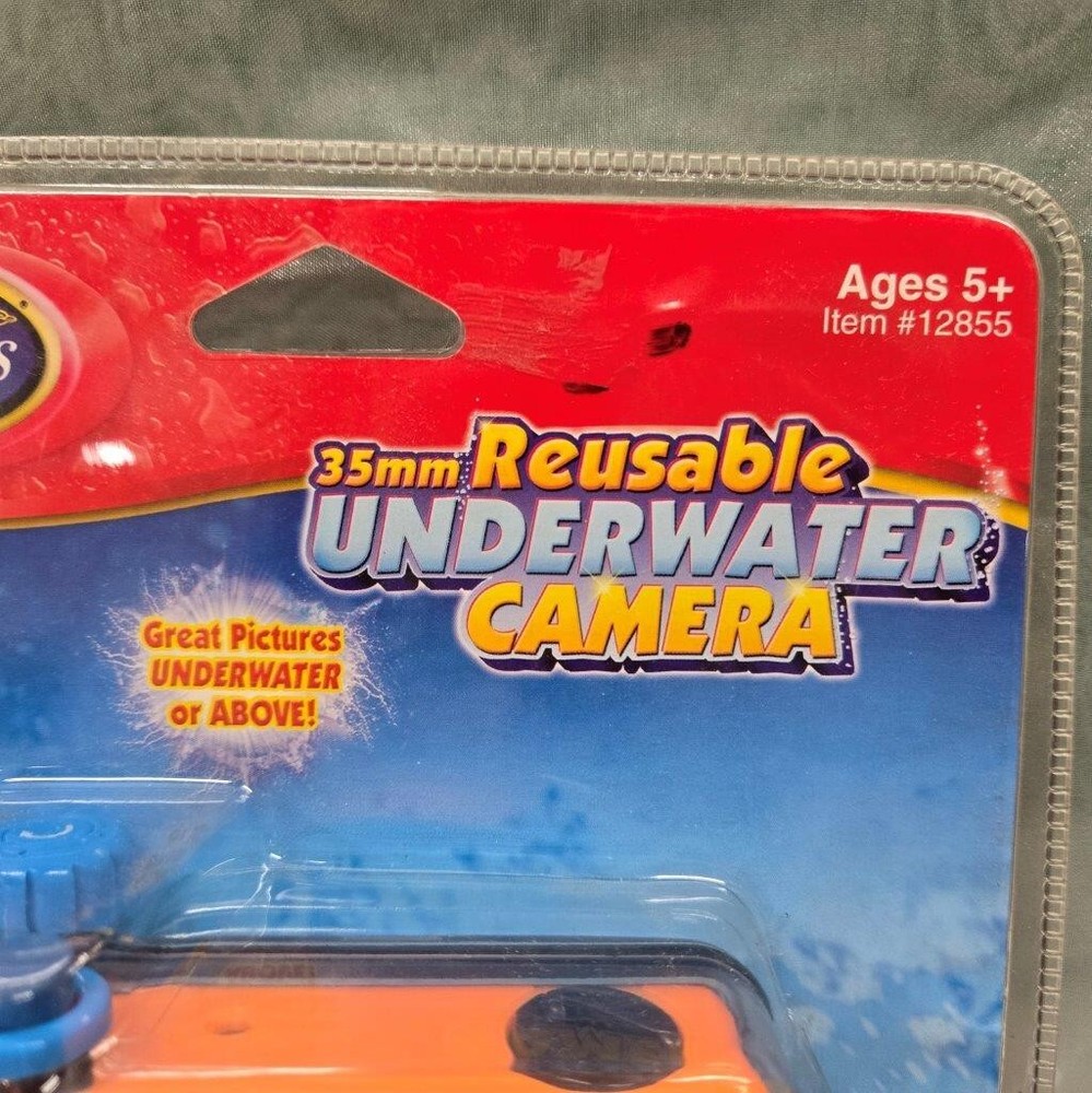 Reusable Underwater Camera – Swim Ways Orange Camera NIB