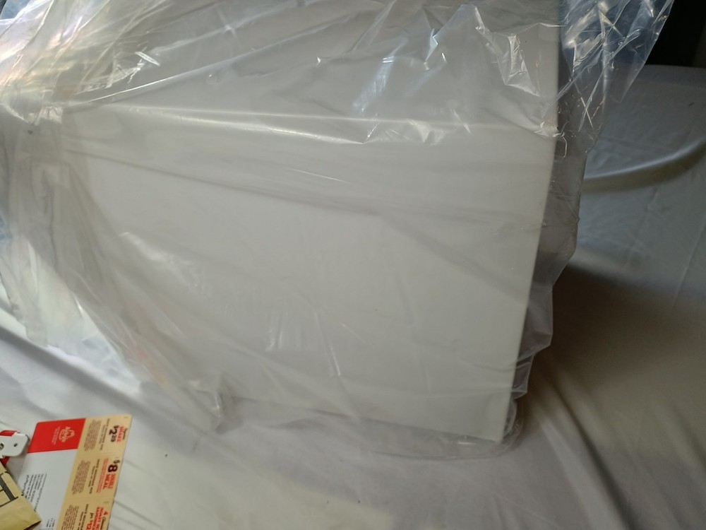 Architectural Mailboxes White Oasis Jr Classic Locking Post Mount Parcel Mail