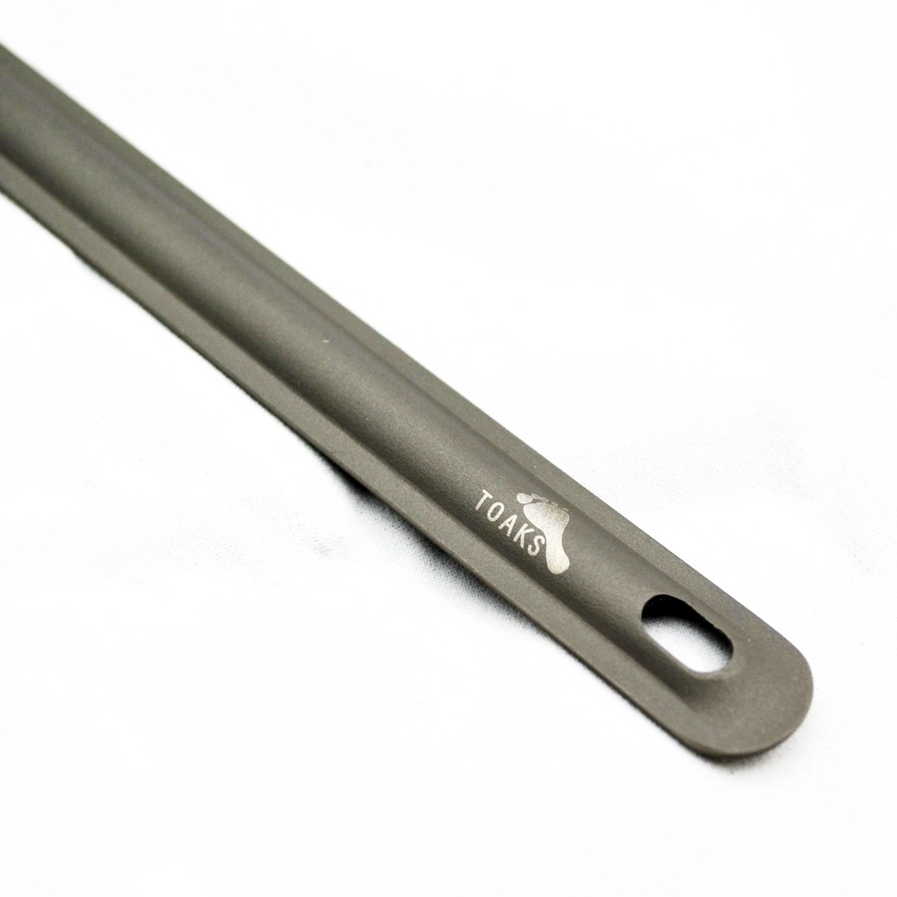 TOAKS Titanium Long Handle Spoon Silver