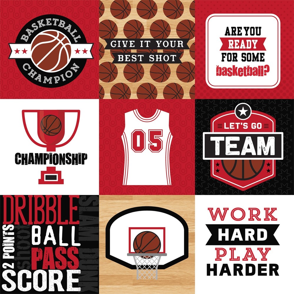 Basketball Echo Park Collection Kit