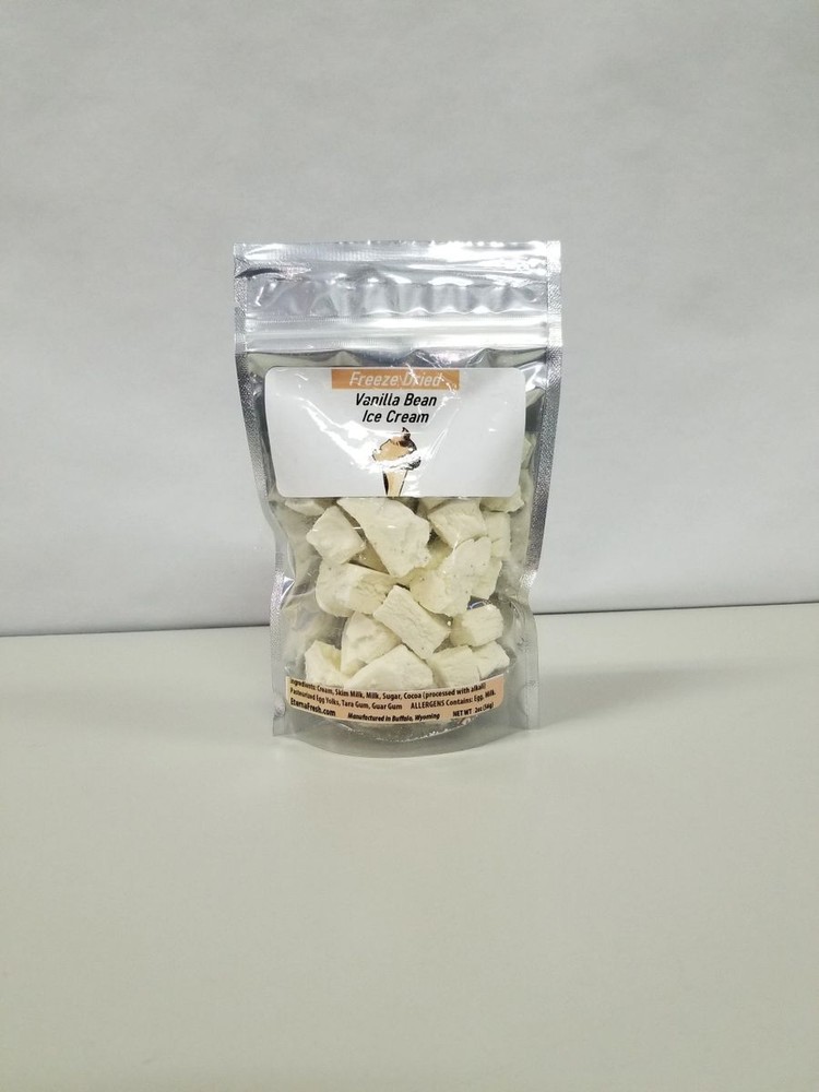 Freeze Dried Vanilla Icecream